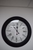 * Wall Clock with Roman Numeral Dial