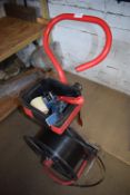 * Pallet Strapper with Clips, Bands, Crimper, and Tensioner