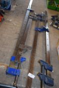 * 4x Assorted Sash Clamps