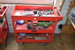 * Clarke Three Tier Tool Trolley and Contents
