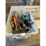 * Box of Assorted Hand Tools