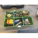 * Assorted Hole Saws and Drill Bits