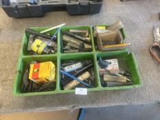 * Assorted Hole Saws and Drill Bits