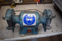* Clarke Metalworker Double Headed 6” Bench Grinder