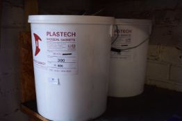 * 2x Tubs of Plastech Eazieal Gasket
