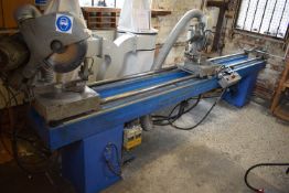 * Double Head Mitre Saw with 3.4m Bed 3-phase