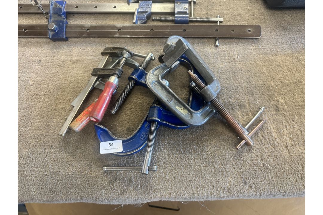 * 3x G-Clamps and 2x F-Clamps
