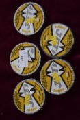 5x Packs of 500x Milbro .177 Pointed Air Rifle Pallets