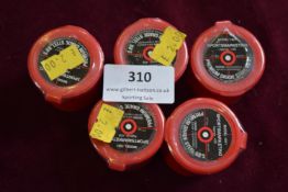 5x Packs of 435x Model 1501 Sports Marketing Premium Grade Steel BBs