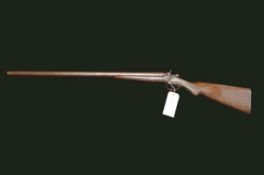 Side by Side Hammer Action 12 Bore Shotgun, serial number 7810, fitted with 30-inch barrels.