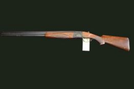 Baikal over under 12 bore shotgun, serial number C09157, fitted with 27½-inch barrels and