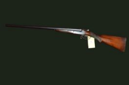 BSA Side by Side Boxlock Ejector 12 Bore Shotgun, serial number 48293, fitted with 30-inch