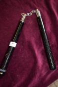 Pair of Kasu Nunchucks