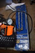 * Max Flow Deluxe Oil Pump, and a Foot Pump