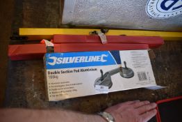 * Silverline Double Suction Pad Lifter Aluminium 100kg, Warning Triangles, etc.
