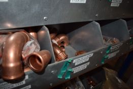 * Contents of Tray to Include a Quantity of Assorted Pipe Fittings; Elbows, Press Fit Sockets, etc.