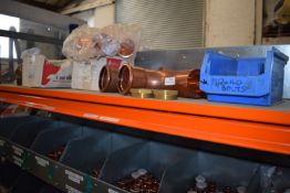 * Quantity of Assorted Copper Pipes and Joints