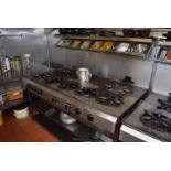 * Continental seven burner gas range