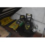 * Guryon Cold Water Pressure Washer, Wet Floor Signs, etc.