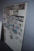 * Large Drywipe Whiteboard 180x120cm