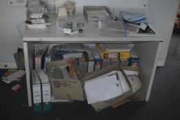 * White Office Table 140x60cm