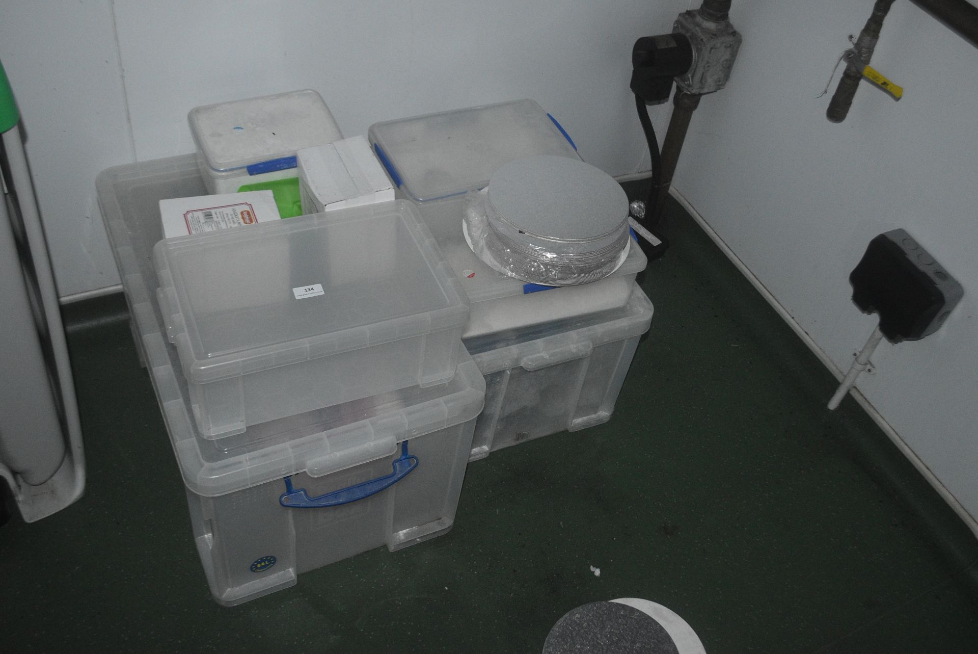 * Plastic Storage Boxes