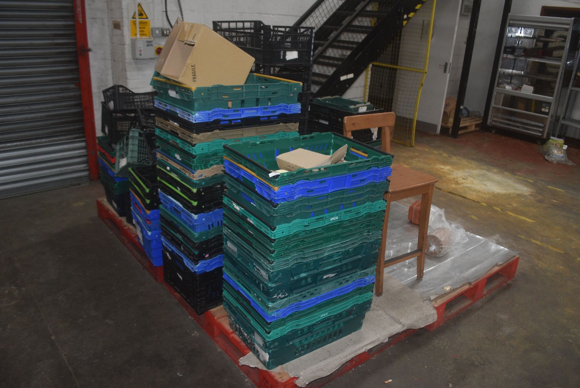 * Assorted Plastic Storage Trays