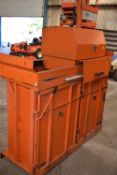 240v Cardboard Compactor 165x62cm x 210cm