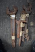 Vintage Heavy Duty Spanners