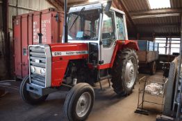 Refurbished Massey Ferguson 690 Tractor Reg: HKH 360Y, Mileage: 5844, (in working condition with Key
