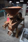 Vintage Steel Sugar Beet Chopper/Grinder