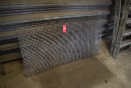 5x Sections of Stainless Steel 20mm Mesh 75x150cm