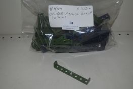 100+ Meccano Part #48b Double Angle Strips 1x7x1