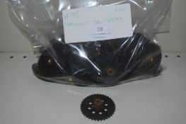 49x Meccano Part #95 Sprocket 36-Teeth