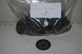 49x Meccano Part #95 Sprocket 36-Teeth