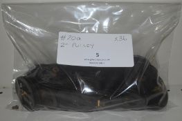 56x Meccano Part #20a 2” Pulleys