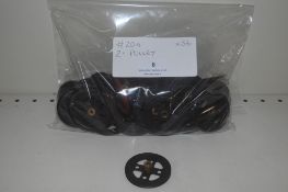 56x Meccano Part #20a 2” Pulleys