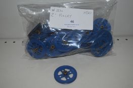 50x Meccano Part #20a 2” Pulley