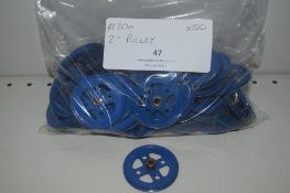 50x Meccano Part #20a 2” Pulley