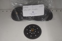 15x Meccano Part #95b Sprocket Wheel