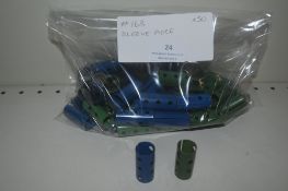 50x Meccano Part #163 Sleeve Piece