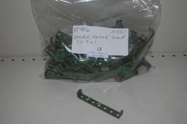 100x Meccano Part #48b Double Angle Strips 1x7x1