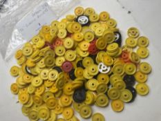 ~250x 1/2” Plastic Pulleys