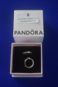 Pair of Pandora Silver earrings