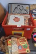 LP records 78’s and 45” singles