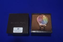 Michael Kors rainbow wrist watch
