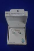 Pair of Sterling Silver Minnie Mouse ear studs
