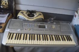 Yamaha PSR-290 Electric keyboard plus cd player (AF)