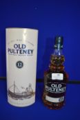 Old Pulteney 12 Year Old Single Malt Scotch Whisky 70cl
