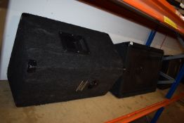2x Stage Line PAB-382/GRF Speakers